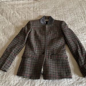 J.Crew rhinestone collar blazer | size 0